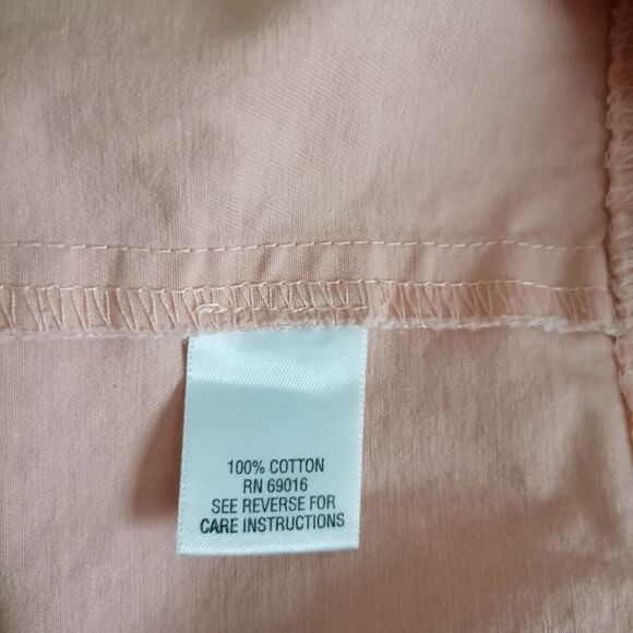 Studio Works Women's Peach Chino Fabric Full Zip Front Jacket Plus Size 2X - Picture 6 of 7